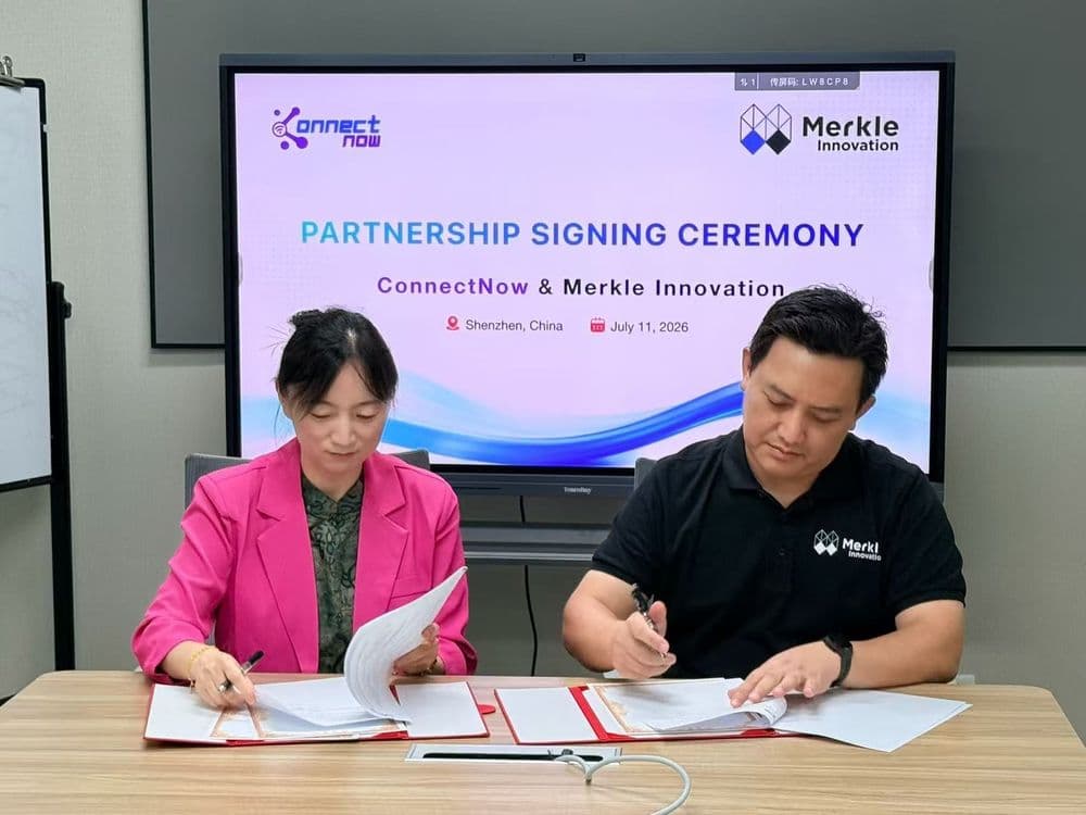 Merkle Innovation Technology Signs Strategic Partnership with ConnectNow AI Technology gallery 2
