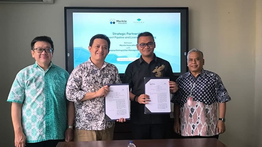 Merkle Innovation Technology Partners with Kawasan Metropolitan Rebana for Investment Pipeline and Licensing Consulting