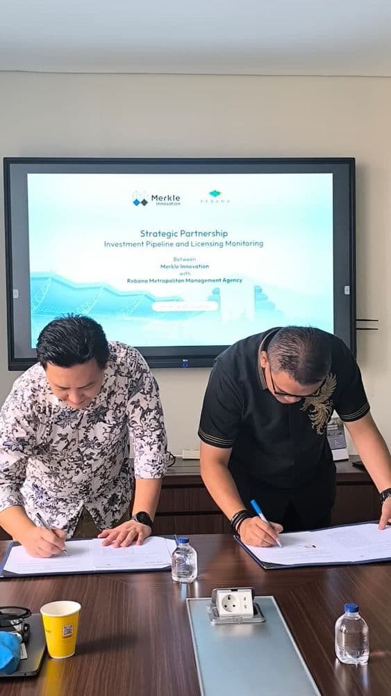 Merkle Innovation Technology Partners with Kawasan Metropolitan Rebana for Investment Pipeline and Licensing Consulting gallery 2
